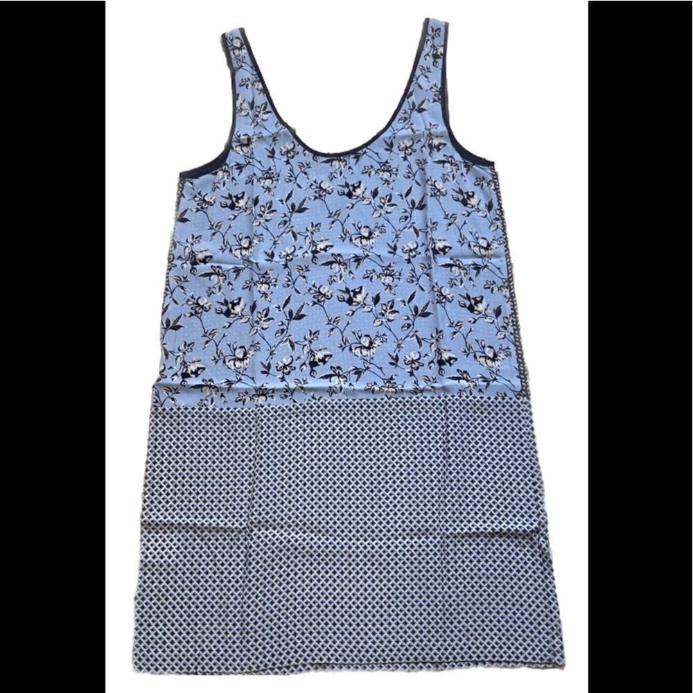 Joie Shallcross Silk Shift Pullover Dress Blue XS / S - Picture 2 of 7